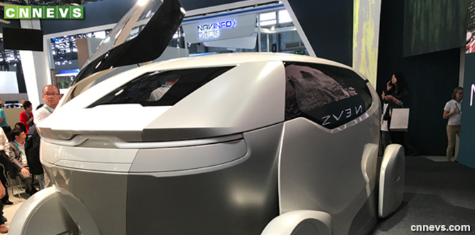 NEVS在上海举行的亚洲消费电子展(中国新能源汽车CNNEVS.COM)